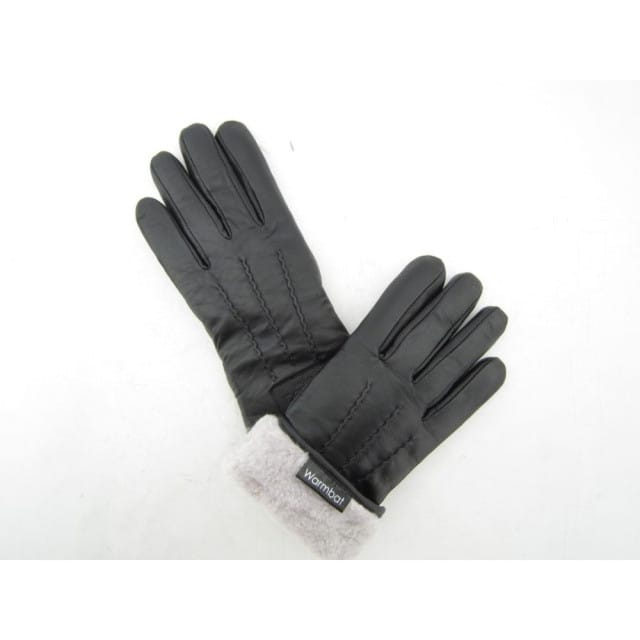 Warmbat Glo 3020-gloves woman leather 99-black