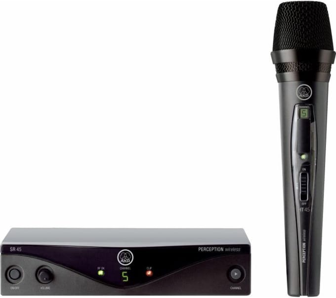 AKG PW45 Vocal Set - Draadloos systeem met hand-held