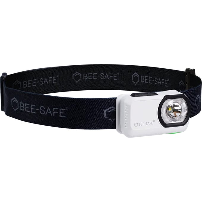 Bee-Safe Led Headlight Bright USB Hoofdlamp-Wit