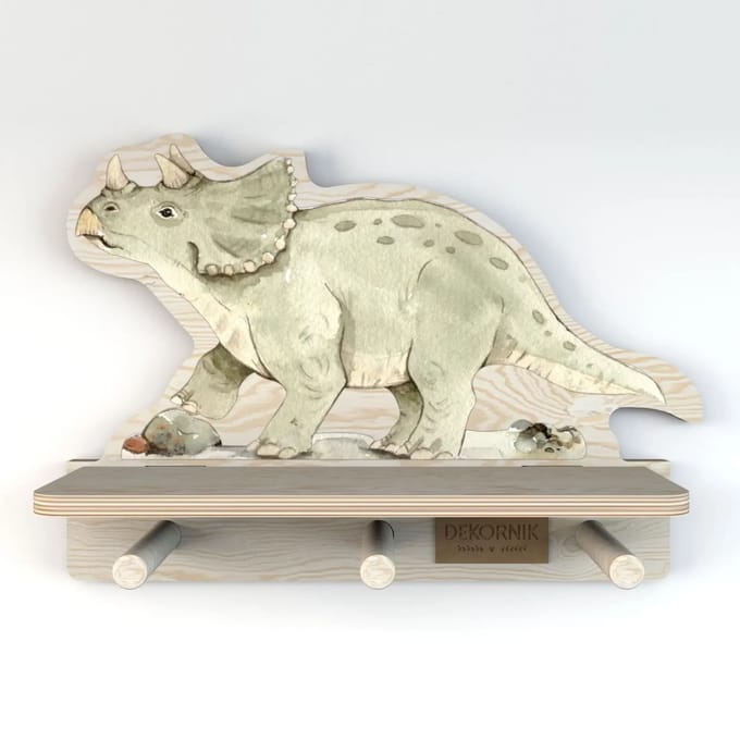 babyplank Dekornik échantillon Dino