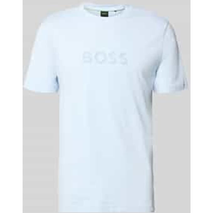 Regular fit T-shirt van puur katoen Model 'TS_TERRACE'