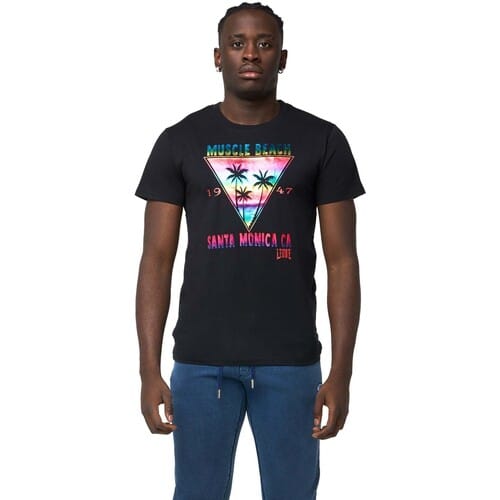T-shirt Korte Mouw Leone 1947 Man Beach