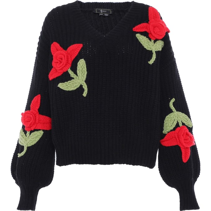 Faina Jumper Dames zwart
