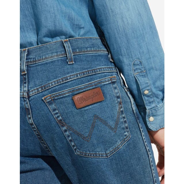 WRANGLER TEXAS STONEWASH AUTHENTIC STRAIGHT JEANS-HEREN