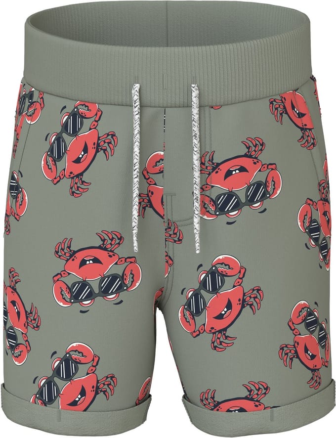 NAME IT - NMMVERMO AOP LONG SWE SHORTS UNB - Jongens - Bermuda shorts