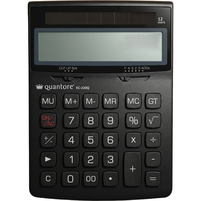 Rekenmachine Quantore EC-220Q 12 cijfers