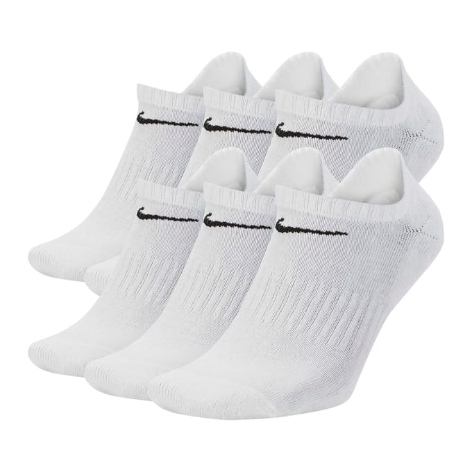 Nike 6-Pack No Show Sokken
