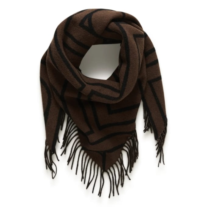 Damessjaal Soaked in Luxury Pentile Triangle