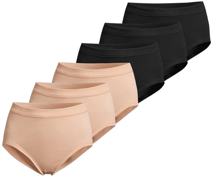Conta Dames taille pants 6 pack Feinripp