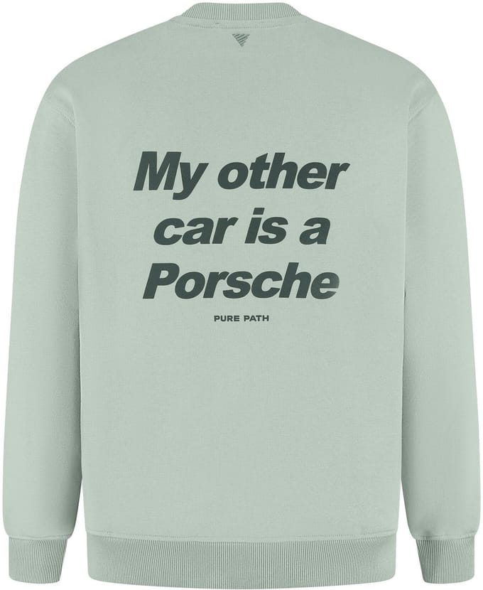 Pure Path My Other Car Sweater Army Green (25030309 - 10)
