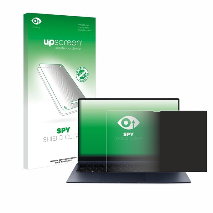 upscreen - privacy screenprotector voor Samsung Galaxy Book Pro 360 15" - Folie Beschermfolie Blauwlichtfilter