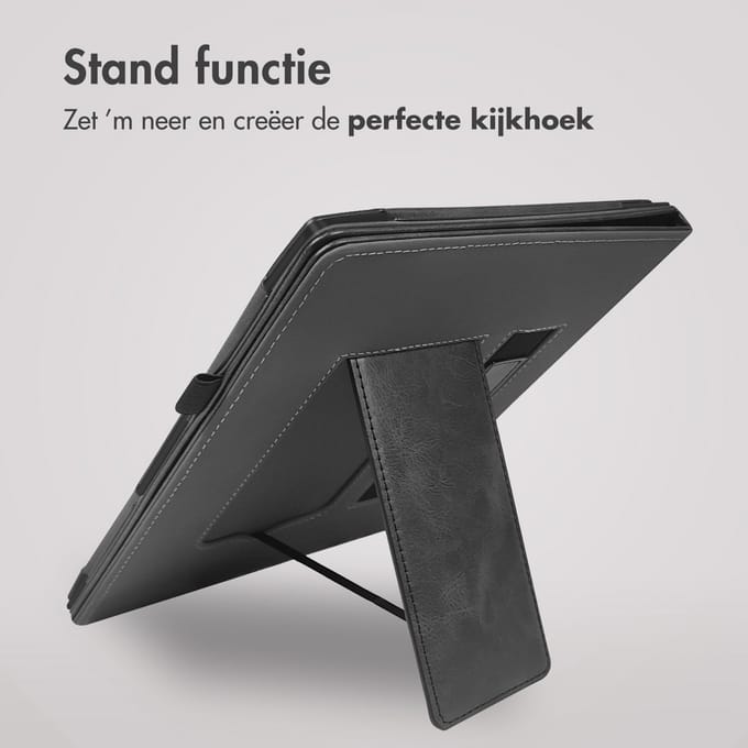 imoshion Stand Bookcase Sleepcover met strap voor de reMarkable 2 - Zwart