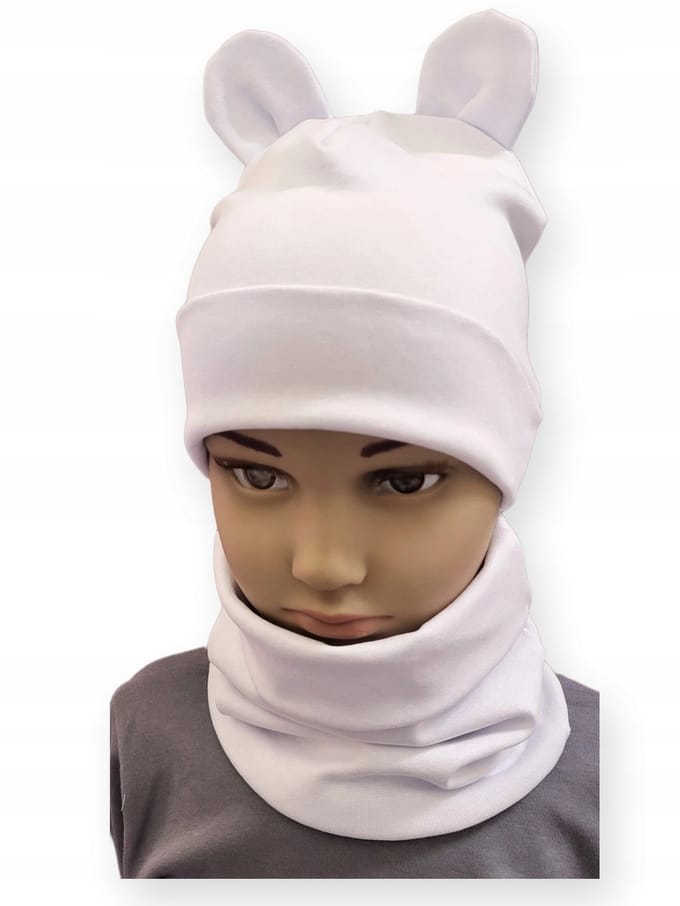 Dartomik - Baby Set - Mutsje - Kol - Wit