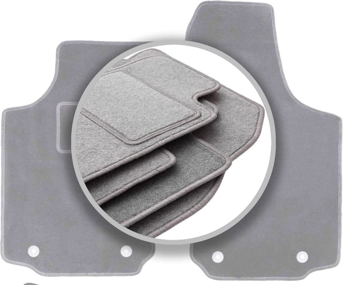 Automatten asgrijs voor: Opel Tigra B TwinTop, cabrio (2003-2008)