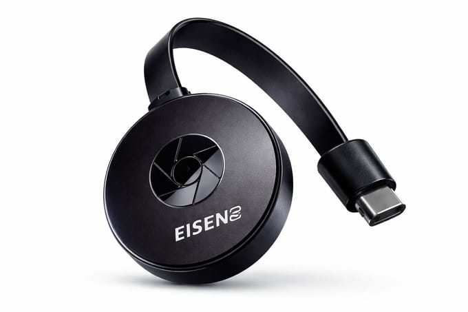 EISENZ Draadloze HDMI Adapter - **Screen Mirroring** - **Full HD 1080P** - **Geschikt voor iOS, Android & Windows**