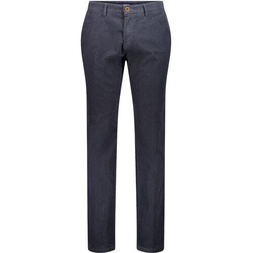 Gardeur Broek Tonic Leisure Luxury Subtle Texture Pattern Smooth Touch Finish Midden Blauw / male