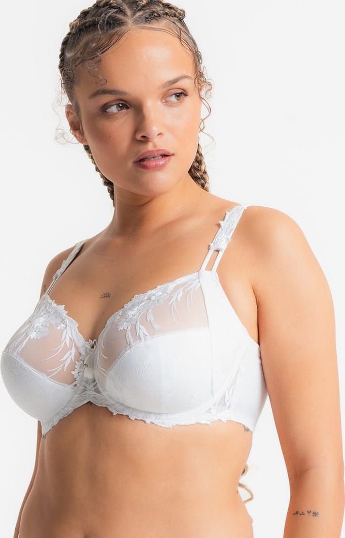 Louisa Bracq - Nympha Full-Cup Beugel BH - maat 85E - Wit