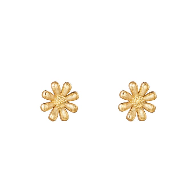 Oorbellen Shiny Diasy - Oorbellen - One size - Goud