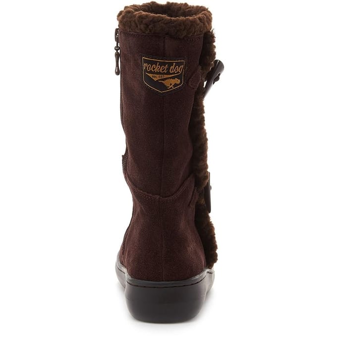 Rocket Dog Dames/dames Helling Halverwege de kuitwinter laars (Chocoladebruin)
