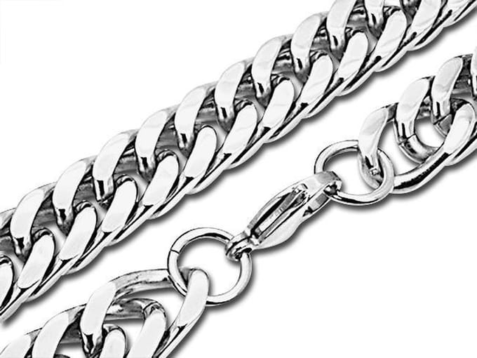 Amanto Ketting Baris - 316L Staal - Cuban Schakel - 12,7mm - 60cm
