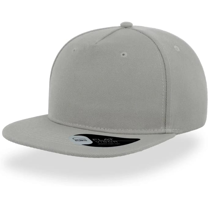 Atlantis Headwear Snap Five-S AT530 - grey - One size