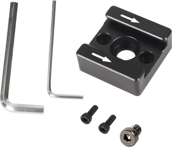Camerakooi voor spiegelloze camera's, verlengde stabilisator, cold shoe-adapter