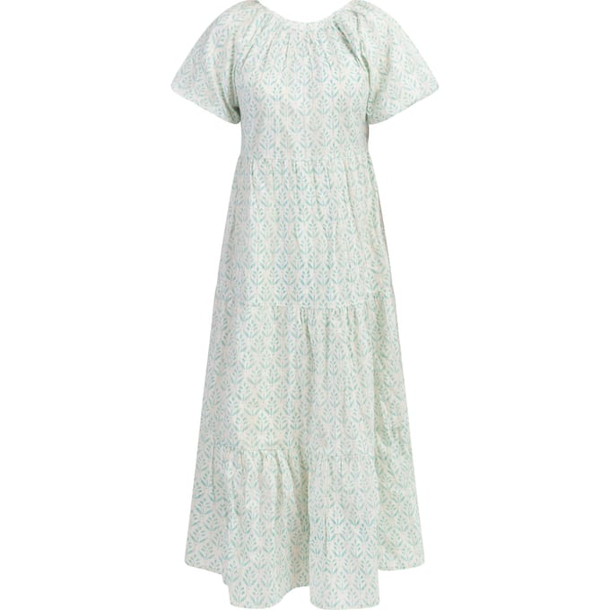 IZIA Maxi jurk Dames turkoois