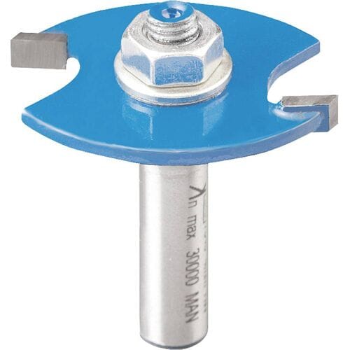 KWB - Profielfrees schacht 8mm - HM - Schijffrees met stift - 2mm