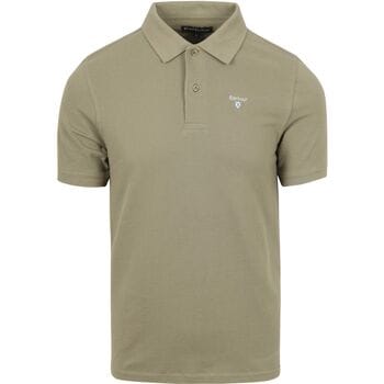 T-shirt Barbour Pique Polo Dusty Groen