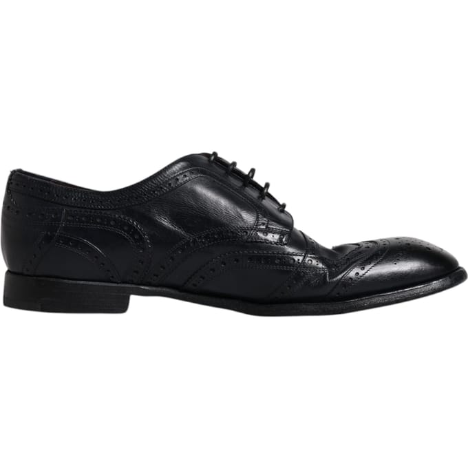 Leren Brogue Oxford Wingtip