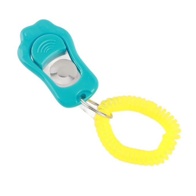 Clicker d'entraînement pour chien réglable 3 vitesses en forme de griffe avec dragonne pour chats oiseaux Type 2