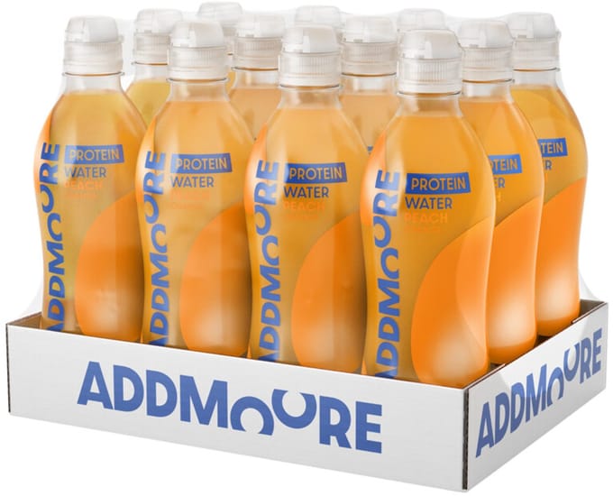 Addmoore Protein Water Peach 12 x 500 ml