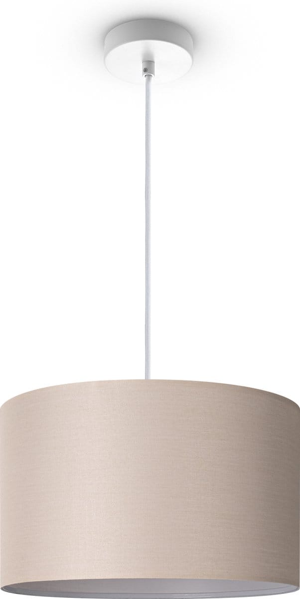 Paco HomePlafondlamp Woonkamer Hanglamp Eettafellamp E27 Uni Stof