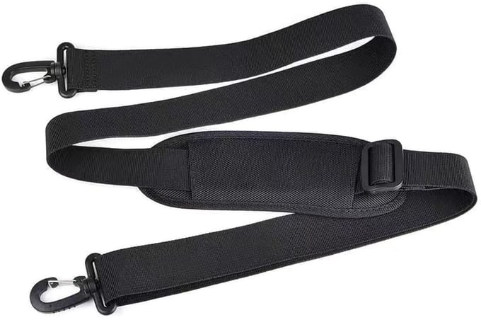 Verstelbare Schouderband voor Laptop- en Reisaccessoires - Zwart