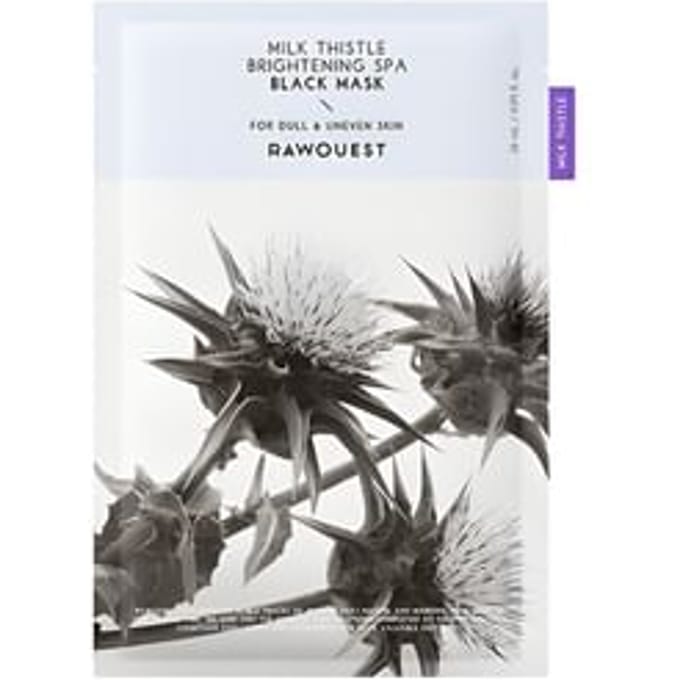 RAWQUEST - Milk Thistle Brightening SPA Black Mask 28ml