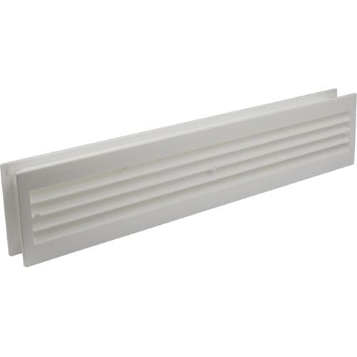 Toolstation Deurventilatie rooster 2-delig 455x90mm wit