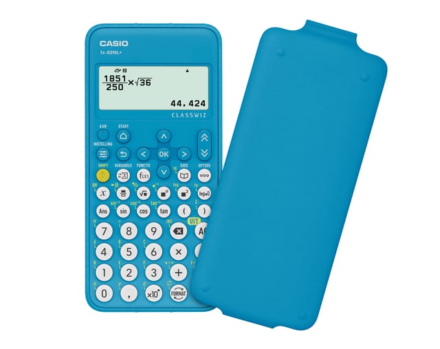 Casio fx-82NL+ rekenmachine - Wetenschappelijke rekenmachine - Voor de middelbare school