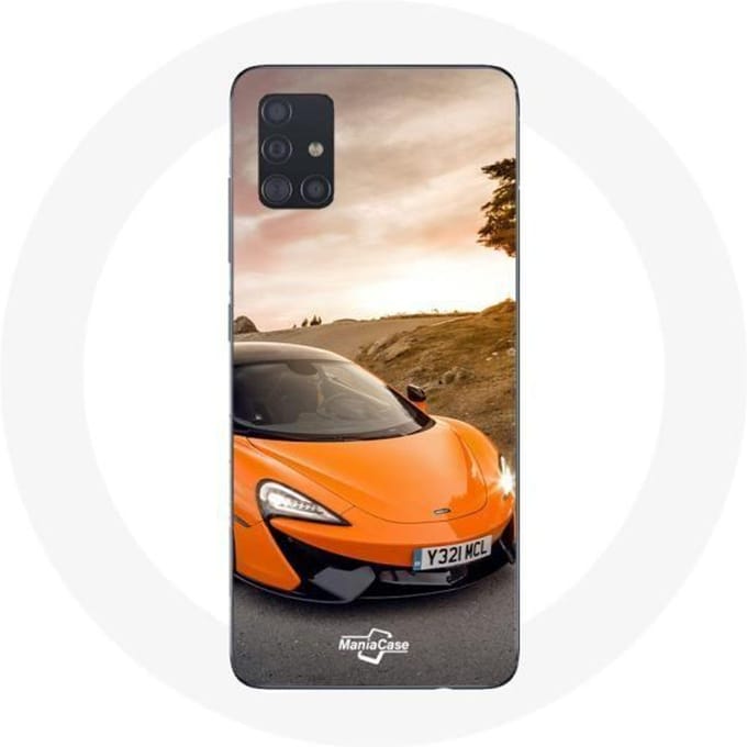 Coque pour Samsung Galaxy A71 Formule 1 McLaren F1 Orange
