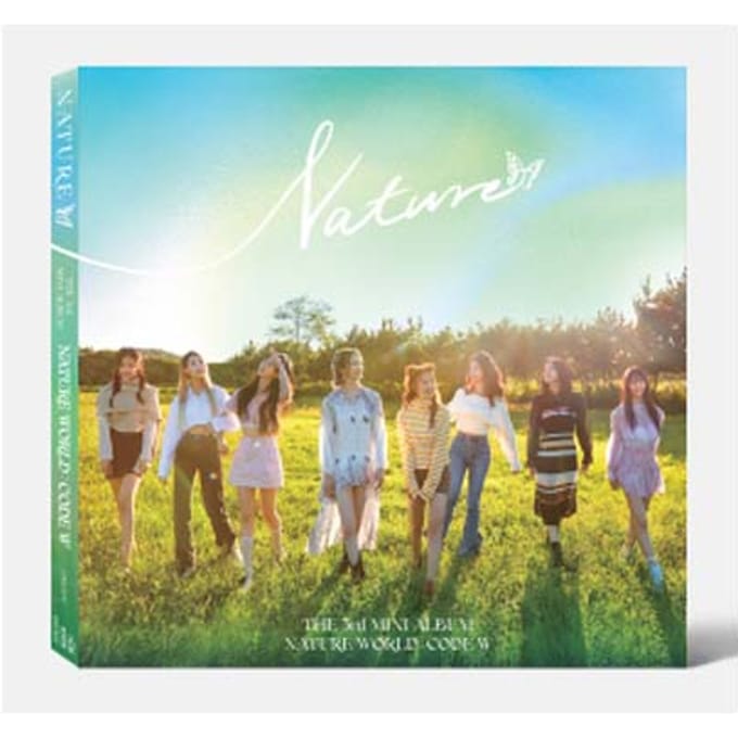 NATURE HET 3E MINI-ALBUM 'NATURE WORLD' : CODE W' blue