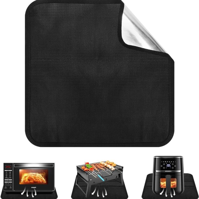 CLVP® Vuurvaste Mat - Hittebestendige Haardmat - Open Haard