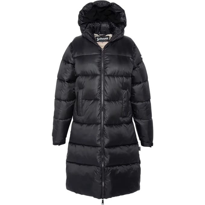 Damesjack met lange capuchon Schott Belstar2wrs