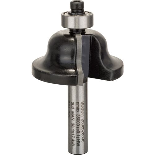 Bosch - Paneelfrees B 8 mm, R1 6,3 mm, B 12,7 mm, L 17,4 mm, G 61 mm