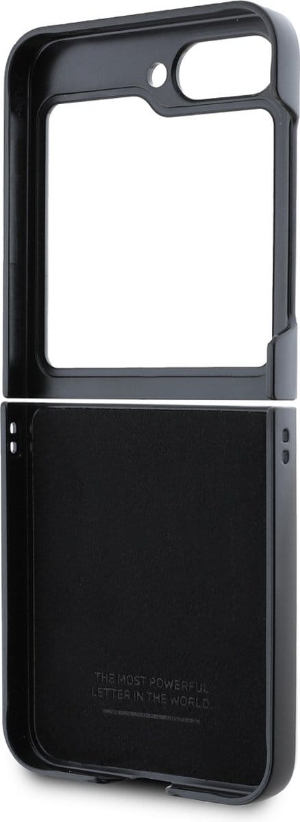 BMW Carbon Blue Line Case for Samsung Galaxy Z Flip 6 - Black