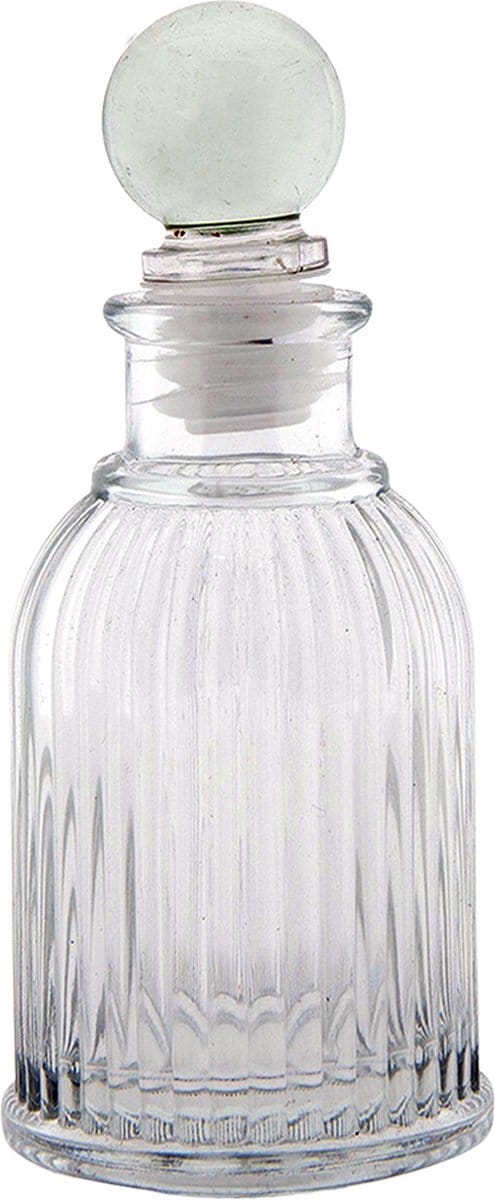 Clayre & Eef Decoratie Fles Ø 6x13 cm Glas