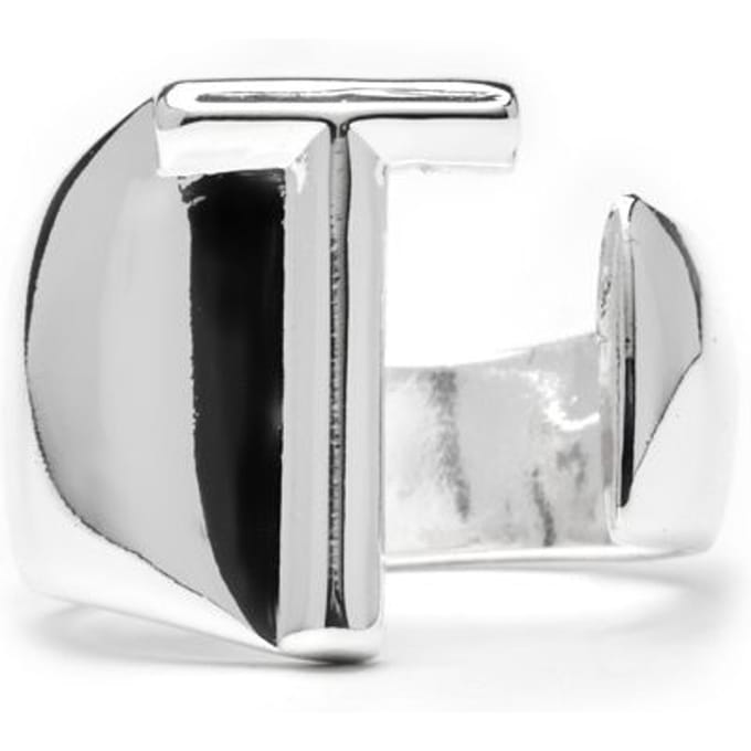Luxenter Ring met zilveren afwerking - Alphabet
