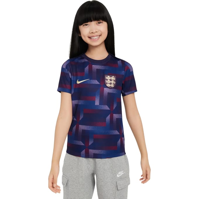 Trui voor kinderen Angleterre Dri-FIT Academy Pro Euro 2024