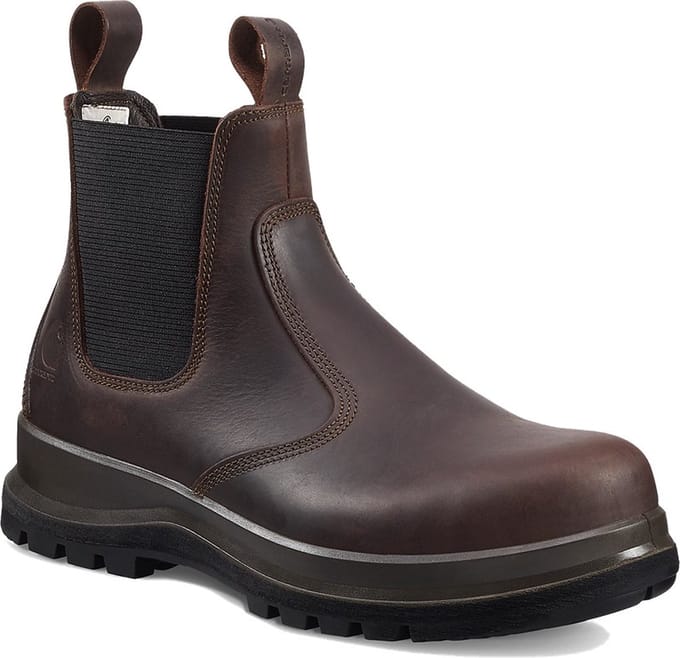 Carhartt F702919 Carter Rugged Flex Chelsea Safety Boot - S3 - Dark Brown - 42