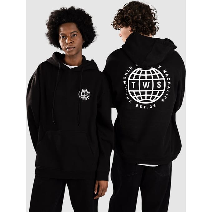 Macba Life TWS World Hoodie zwart