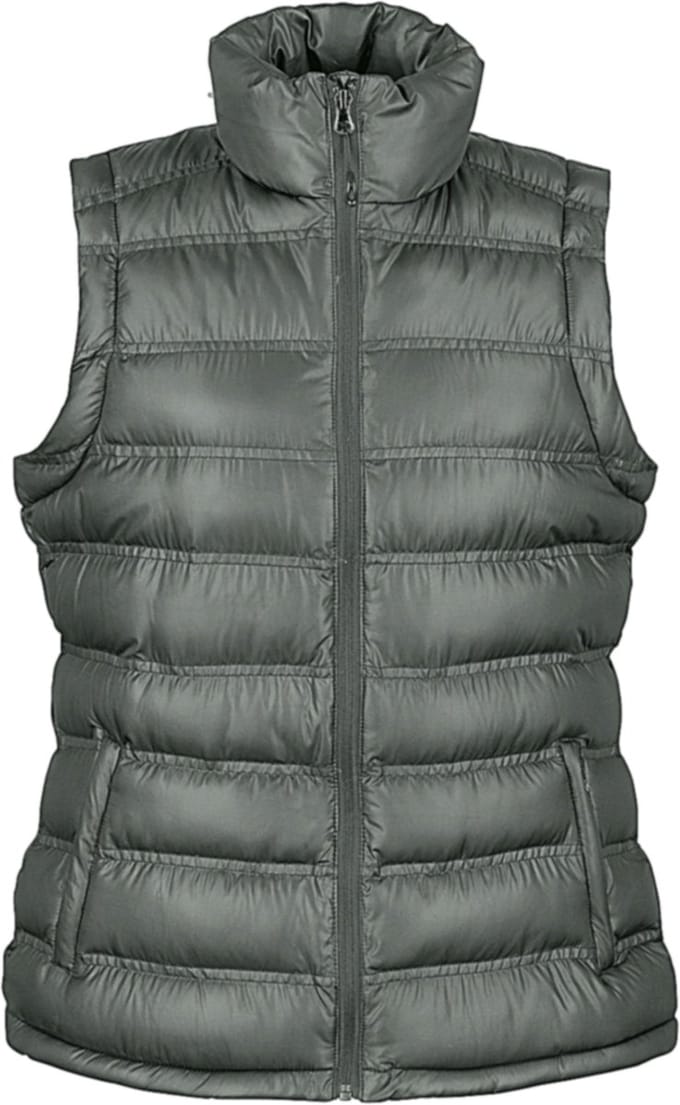 Bodywarmer 'Ice Bird Padded' Result Dames maat M Grijs