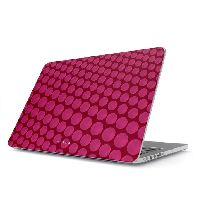 Burga Hardshell Cover voor de Apple MacBook Pro 16 inch (2021 / 2023 M3 / 2024 M4 / 2026 M5) - Reset Button